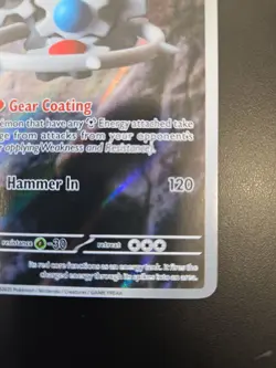 Pokemon TCG Klinklang 141/086 Sv: Black Bolt Holo Illustration Rare NM - Image 5