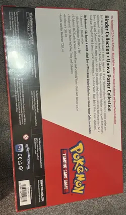 Pokemon TCG Scarlet & Violet Binder 2-Pack 3-Ring 9-Pocket Black White - Image 2