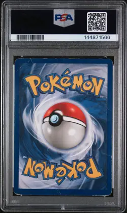 1999 POKEMON BASE SET SHADOWLESS RED CHEEKS-SHADOWLESS #58 PIKACHU PSA 1 - Image 2