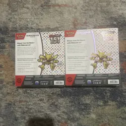 Pokemon TCG Scarlet & Violet 151 Alakazam EX Collection Box (2 Boxes) - Image 2