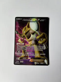 Alakazam EX 117/124 - XY Fates Collide Ultra Rare Full Art Holo - Pokemon TCG - Image 1
