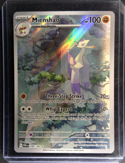 Pokemon TCG - Paradox Rift - Mienshao Secret Rare Holo #200/182 - NM /MT - Image 1