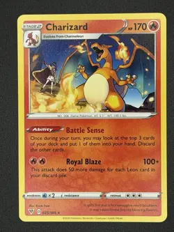 Pokemon Vivid Voltage - Charizard Rare 025/185 - Image 1