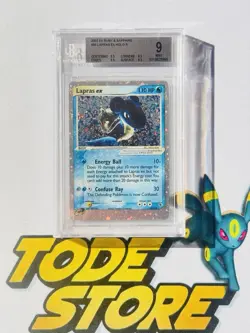 Pokemon Lapras Ex 99/109 EX Ruby & Sapphire English Holo BGS 9 MINT - Image 1