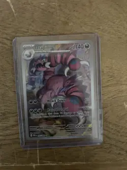 Pokemon Drapion 097/088 Paradox Rift Illustration Rare Holo English 2024 140HP - Image 1