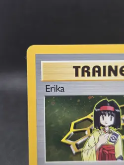 Erika (1st Edition) (Holo) 16/132 Pokemon Gym Heroes - LP - Image 2