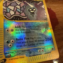 Pokemon Cloyster 42/165 Expedition Rare Reverse Holo WOTC HP - Image 2