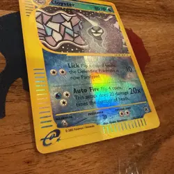 Pokemon Cloyster 42/165 Expedition Rare Reverse Holo WOTC HP - Image 3