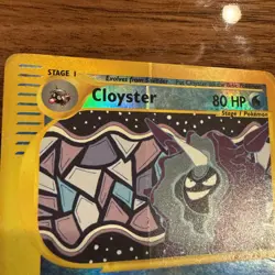 Pokemon Cloyster 42/165 Expedition Rare Reverse Holo WOTC HP - Image 4