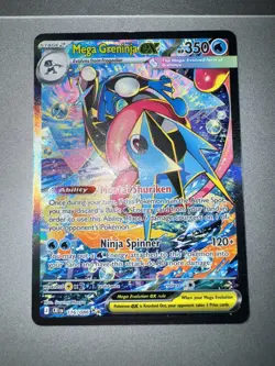 Pokemon TCG Mega Greninja ex 116/086 SIR Near Mint Pack Fresh - Image 1
