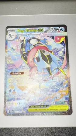 Pokemon TCG Mega Greninja ex 116/086 SIR Near Mint Pack Fresh - Image 2
