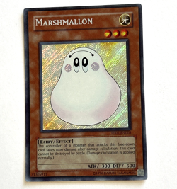 YUGIOH PP01-EN003 MARSHMALLON SECRET RARE PREMIUM PACK - Image 1