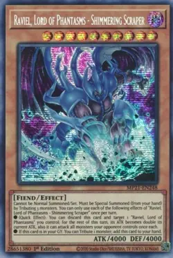 Raviel, Lord of Phantasms - Shimmering Scraper - MP21-EN248 - Prismatic Secret R - Image 1