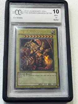 Yu-Gi-Oh! The Winged Dragon Of Ra LC01-EN003 BCCG 10 Graded Card - Image 1