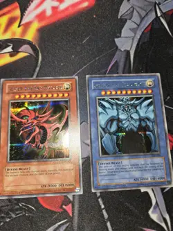 Yu-Gi-Oh! GBI Slifer the Sky Dragon GBI-001 & Obelisk GBI-002 *Secret Rare* - Image 1