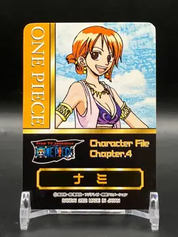 Nami ONE PIECE Mini Cards TCG Japanese Japan Manga Anime Comic Bandai 2002 A - Image 1
