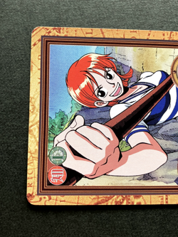 Nami ONE PIECE Carddass Hyper Battle TCG Japanese Anime Bandai 2000 C77 A - Image 2