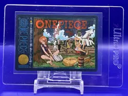 Nami ONE PIECE Visual Adventure Holo Rare Cards TCG Japanese 2000 Vintage #47 AI - Image 1