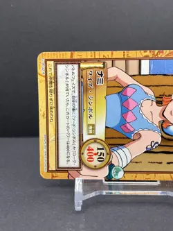 Nami ONE PIECE Carddass Hyper Battle Promo Card TCG Japanese 2001 C-JF02.4 [AM] - Image 2