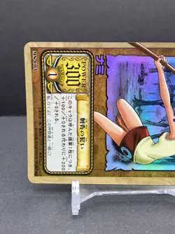 Nami MS-C03 Holo Foil 2002 Bandai One Piece Japanese TCG Card Anime Rare [AM] - Image 2
