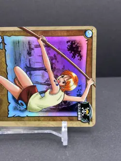 Nami MS-C03 Holo Foil 2002 Bandai One Piece Japanese TCG Card Anime Rare [AM] - Image 3
