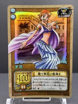 Nami LK-C21 Holo Foil 2002 Bandai One Piece Japanese TCG Card Anime Rare [AM] - Image 1