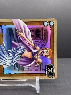 Nami LK-C21 Holo Foil 2002 Bandai One Piece Japanese TCG Card Anime Rare [AM] - Image 3