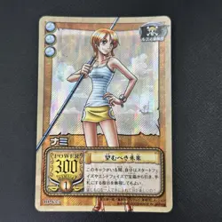 Nami 2003 BP-C05 One Piece Card Game Prism Holo Japanese vintage Bandai - Image 4