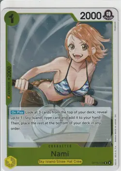 One Piece TCG | Nami OP15-108 Rare Adventure on Kami's Island - Image 1