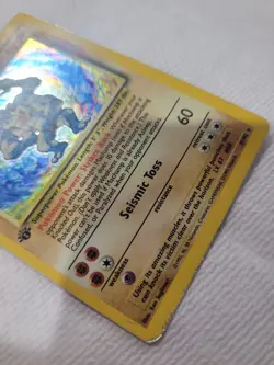 2002 Pokemon Legendary Collection #15 Machamp-Holo Legendary Collection - Image 4