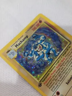 2002 Pokemon Legendary Collection #15 Machamp-Holo Legendary Collection - Image 5