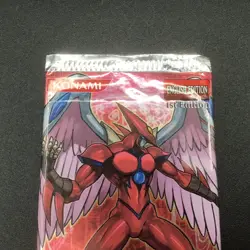 Yugioh Strike Of Neos 1st Edition Empty Pack Wrapper - Image 2