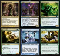 Custom Commander Deck - Damia, Sage of Stone - Landfall - MTG EDH Magic Cards NM - Image 1