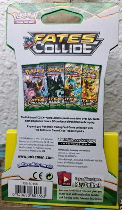Pokemon TCG: XY-Fates Collide Booster Pack (10 Cards) 820650801136 - Image 2