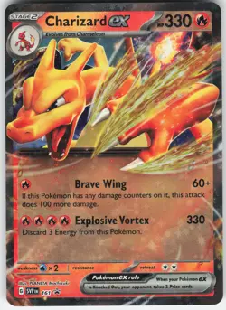 Charizard ex - Promo SV: Scarlet & Violet Promo Cards 161 LP-NM - Image 1