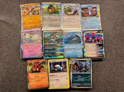 Pokemon TCG Bulk Lot 550+ Holo Rare & Reverse Holo Rare Cards - English NM - Image 1