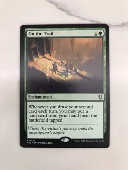 On the Trail MTG Magic the Gathering Card NM Near Mint MKC - Image 1