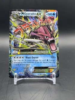 M Gyarados EX ~ Breakpoint 27/122 ~ Ultra Rare Pokemon Card ~ Excellent - Image 1