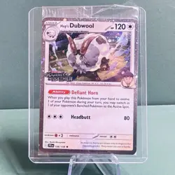 Hop's Dubwool Promo STAMPED Journey Together Pokemon Card 136/159 - Image 1