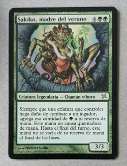 Sakiko, Mother of Summer - Spanish - Betrayers of Kamigawa 141/165 - MTG Magic - Image 1