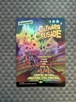 MTG Cathars’ Crusade #0483 Foil Showcase Rare Innistrad Remastered (INR) - Image 1