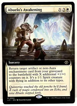 MTG-Abuelo's Awakening #353 (Extended Art) [The Lost Caverns of Ixalan] Regular - Image 1