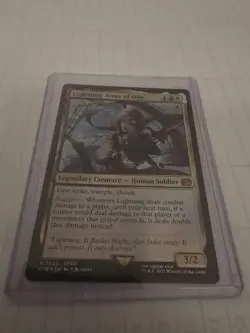 Lightning Army of One 233 Foil Near Mint Magic The Gathering - Image 1
