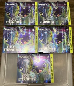 5x Edge of Eternities Collector Booster Box - MAGIC THE GATHERING - Image 1