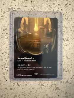 MTG Sacred Foundry (Borderless) #282 Edge of Eternities Regular - Image 1