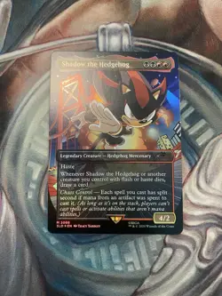 1x Shadow the Hedgehog, Foil, Secret Lair Sonic the Hedgehog, Magic MTG NM - Image 1