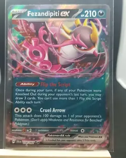 Fezandipiti ex 038/064 Shrouded Fable Scarlet Violet Pokemon Tcg - Image 1