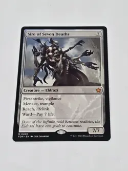 Sire of Seven Deaths Foundations FDN MTG NM Magic The Gathering - Image 1