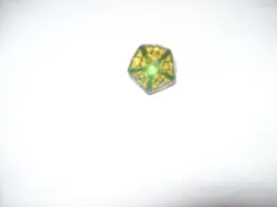 MTG Life Counter LORD OF THE RINGS Green Spindown Dice (Die) D20 LOTR Free Ship - Image 3