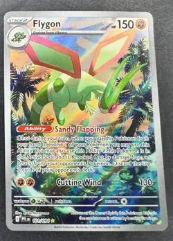 Flygon Illustration Rare ME02 Phantasmal Flames 101/094 NM Pokemon TCG Holo - Image 1